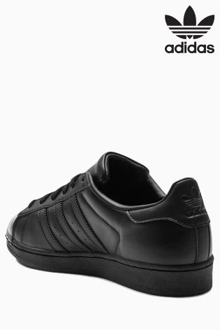 adidas Originals Black Superstar Gloss